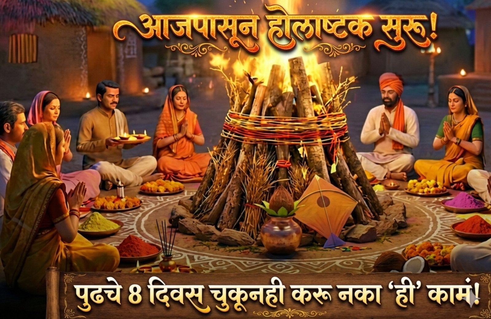 Holashtak Start Date 2026